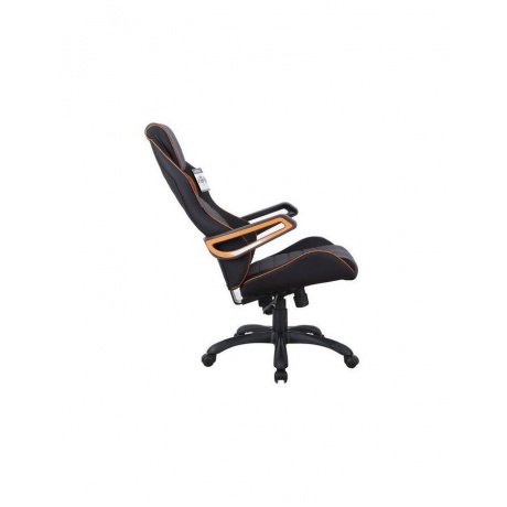 Кресло игровое Brabix &quot;Techno Pro GM-003&quot; черный/серый, вставки оранжевые - фото 4