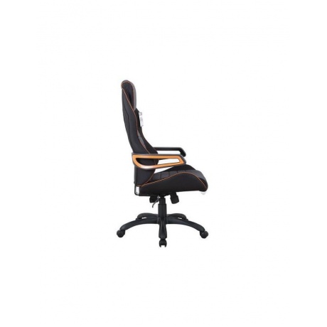 Кресло игровое Brabix &quot;Techno Pro GM-003&quot; черный/серый, вставки оранжевые - фото 5