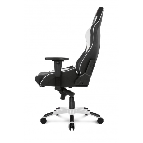 Кресло игровое AKRacing Pro (AK-PRO-WHITE) black/white - фото 3