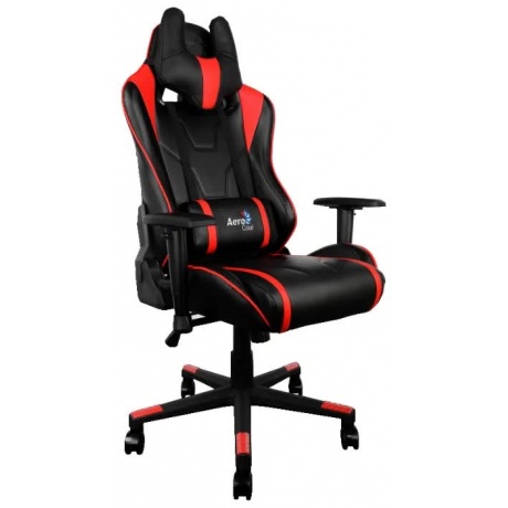 Кресло игровое Aerocool AC220 AIR-BR black/red - фото 1
