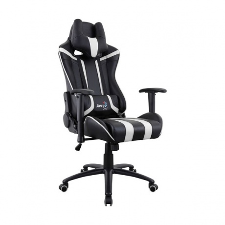Кресло игровое Aerocool AC120 AIR-BW black/white - фото 2