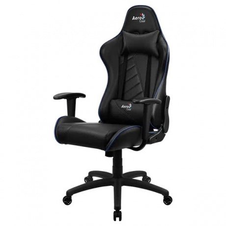 Кресло игровое Aerocool AC110 AIR black/blue - фото 1