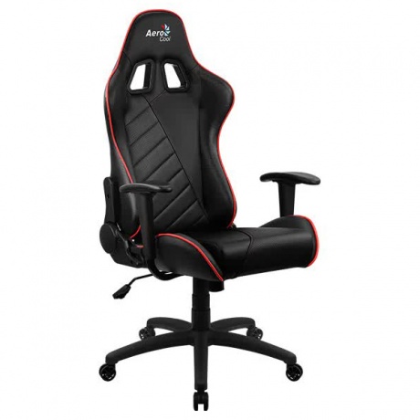 Кресло игровое Aerocool AC110 AIR black/red - фото 4