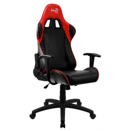 Кресло игровое Aerocool AC100 AIR black/red - фото 4