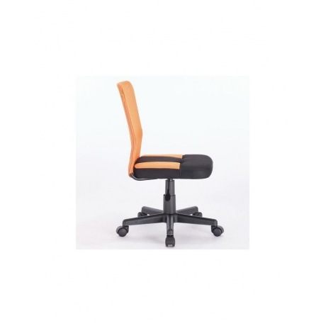 Кресло компактное Brabix Smart MG-313 черное/оранжевое - фото 2