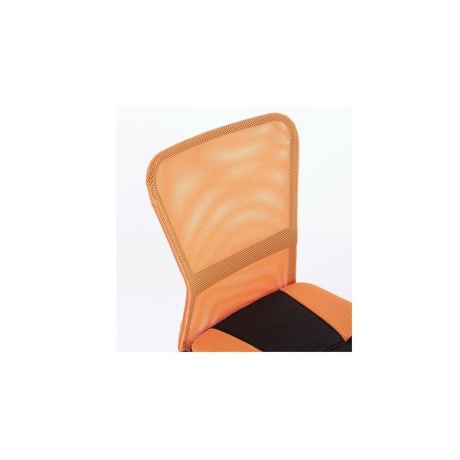 Кресло компактное Brabix Smart MG-313 черное/оранжевое - фото 5