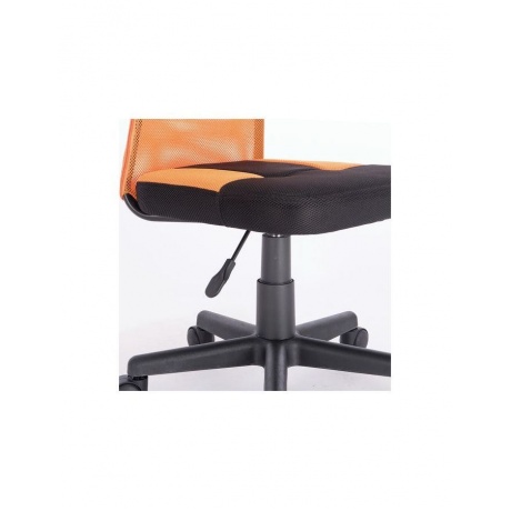 Кресло компактное Brabix Smart MG-313 черное/оранжевое - фото 7