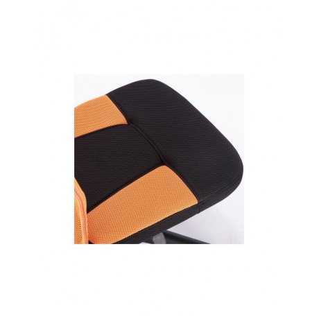 Кресло компактное Brabix Smart MG-313 черное/оранжевое - фото 8