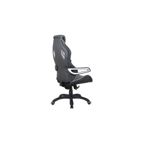 Компьютерное кресло BRABIX Techno Pro GM-003 (экокожа черное/серое вставки серые) - фото 6