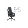 Компьютерное кресло BRABIX Techno Pro GM-003 (экокожа черное/сер...