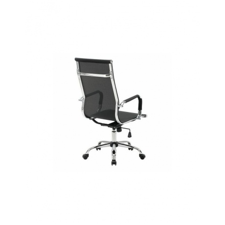 Кресло офисное BRABIX Line EX-530 (хром сетка черное) - фото 3