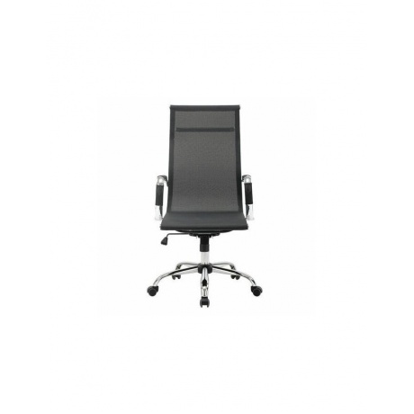 Кресло офисное BRABIX Line EX-530 (хром сетка черное) - фото 5
