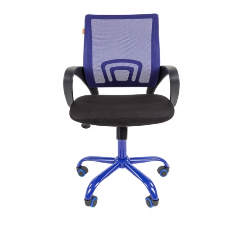 Кресло компьютерное Chairman 696 TW CMET синий - фото 2