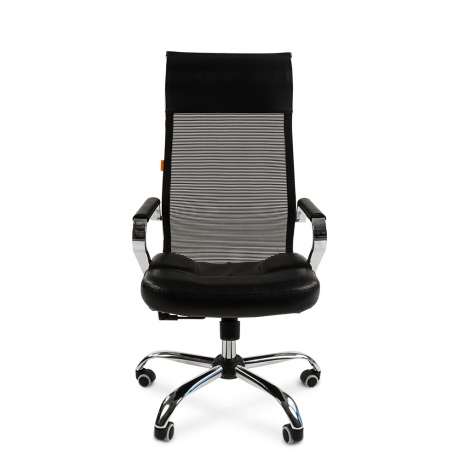 Кресло компьютерное Chairman 700 черный/сетка - фото 3