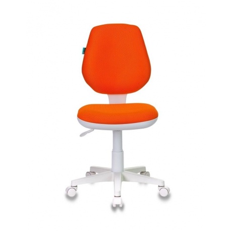 Кресло детское Бюрократ CH-W213/TW-96-1 оранжевый TW-96-1 (пластик белый) - фото 2
