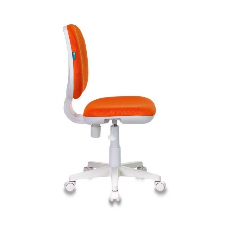 Кресло детское Бюрократ CH-W213/TW-96-1 оранжевый TW-96-1 (пластик белый) - фото 3
