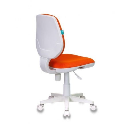 Кресло детское Бюрократ CH-W213/TW-96-1 оранжевый TW-96-1 (пластик белый) - фото 4