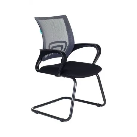 Кресло Бюрократ CH-695N-AV/DG/TW-11 на полозьях серый TW-04 сиде...