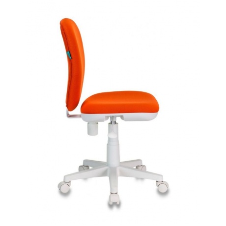 Кресло детское Бюрократ KD-W10/26-29-1 оранжевый 26-29-1 (пластик белый) - фото 3