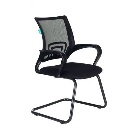 Кресло Бюрократ CH-695N-AV/B/TW-11 на полозьях черный TW-01 сиде...