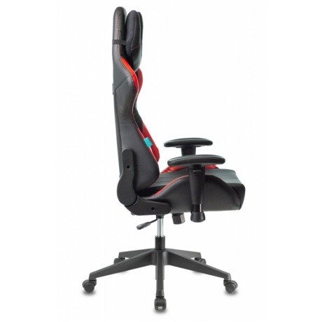 Кресло игровое Бюрократ VIKING 5 AERO RED черный/красный искусственная кожа - фото 3