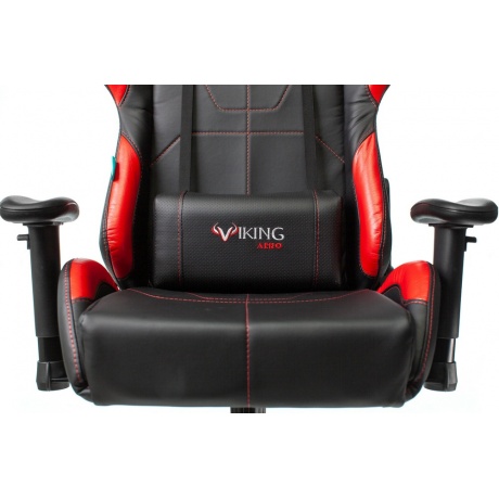 Кресло игровое Бюрократ VIKING 5 AERO RED черный/красный искусственная кожа - фото 6