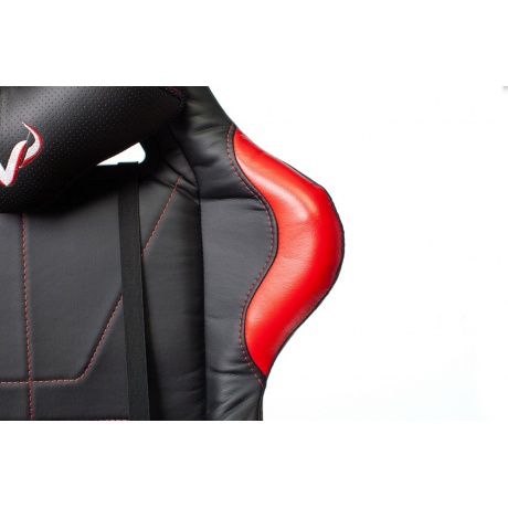Кресло игровое Бюрократ VIKING 5 AERO RED черный/красный искусственная кожа - фото 10