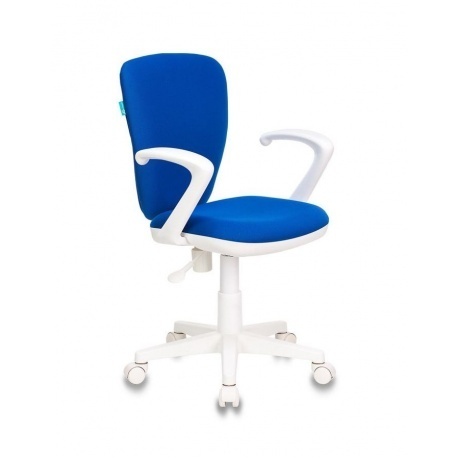 

Кресло детское Бюрократ KD-W10AXSN/26-21 синий 26-21 (пластик белый)