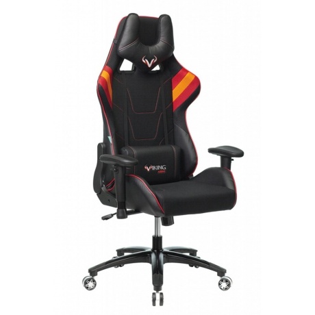 

Компьютерное кресло Бюрократ VIKING 4 AERO RED две подушки черный/красный искусст.кожа/ткань