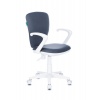 Кресло детское Бюрократ KD-W10AXSN/26-25 серый 26-25 (пластик бе...