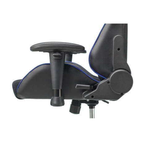 Компьютерное кресло Бюрократ VIKING 4 AERO BLUE две подушки черный/синий искусст.кожа/ткань - фото 11