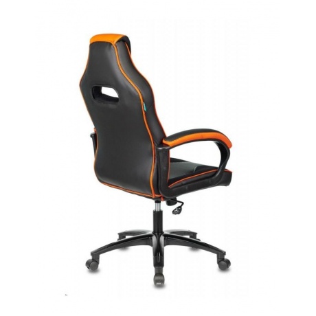 Компьютерное кресло Бюрократ VIKING 2 AERO ORANGE черный/оранжевый искусст.кожа/ткань - фото 4
