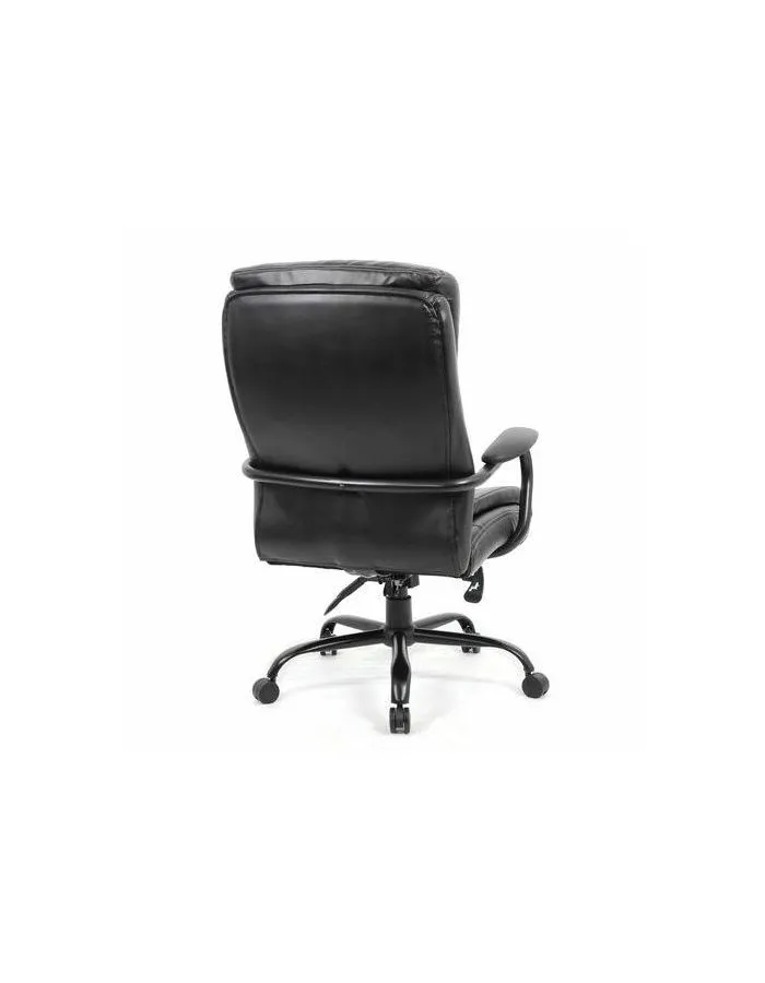 Компьютерное кресло Brabix Premium Heavy Duty HD-004 экокожа черное - фото 4