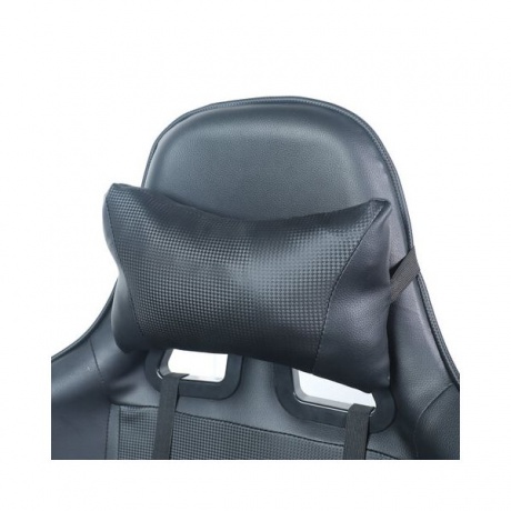 Кресло компьютерное BRABIX GT Carbon GM-115 две подушки экокожа черное - фото 10