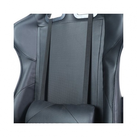 Кресло компьютерное BRABIX GT Carbon GM-115 две подушки экокожа черное - фото 11