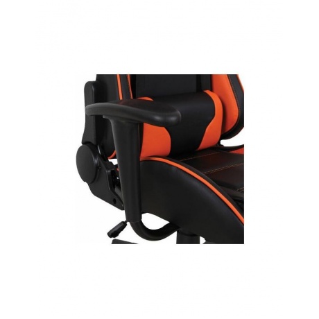 Компьютерное кресло BRABIX GT Racer GM-100 две подушки экокожа черное/оранжевое - фото 11