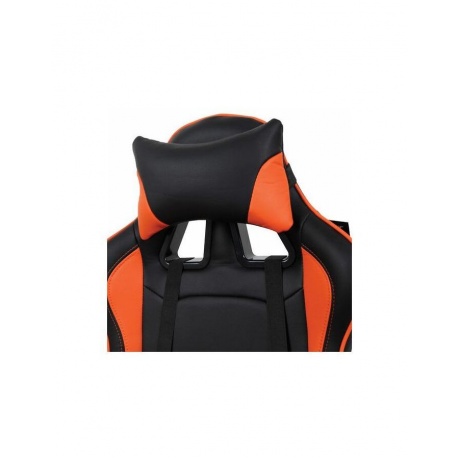 Компьютерное кресло BRABIX GT Racer GM-100 две подушки экокожа черное/оранжевое - фото 7