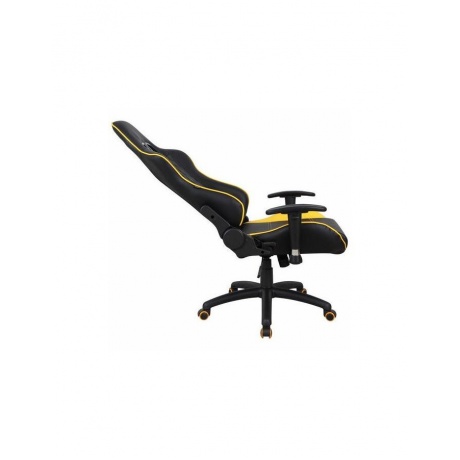 Компьютерное кресло BRABIX GT Master GM-110 две подушки экокожа черное/желтое - фото 6