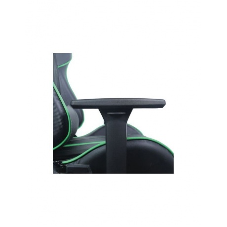 Кресло компьютерное BRABIX GT Carbon GM-120 две подушки экокожа черное/зеленое - фото 12