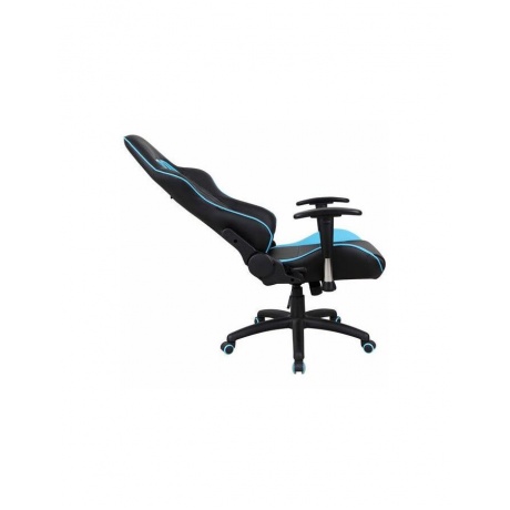 Компьютерное кресло BRABIX GT Master GM-110 две подушки экокожа черное/голубое - фото 6
