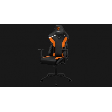 Компьютерное кресло ThunderX3 TC3 чёрно-оранжевое (TX3-TC3TO) - фото 6