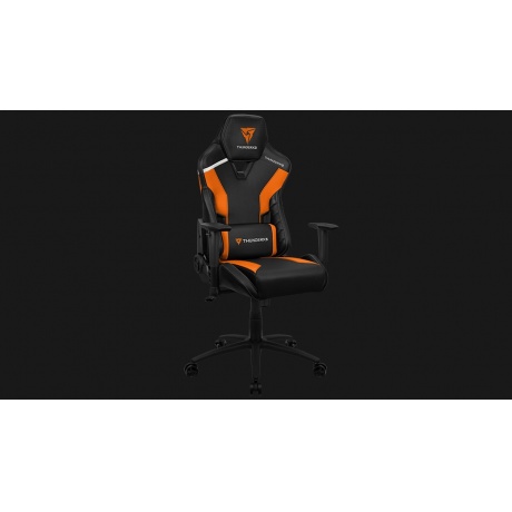 Компьютерное кресло ThunderX3 TC3 чёрно-оранжевое (TX3-TC3TO) - фото 8