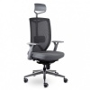 Кресло UTFC Профи М-900 с подголовником серый пластик (серый)