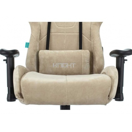 Кресло игровое Бюрократ VIKING KNIGHT Fabric Light-21 песочный - фото 6
