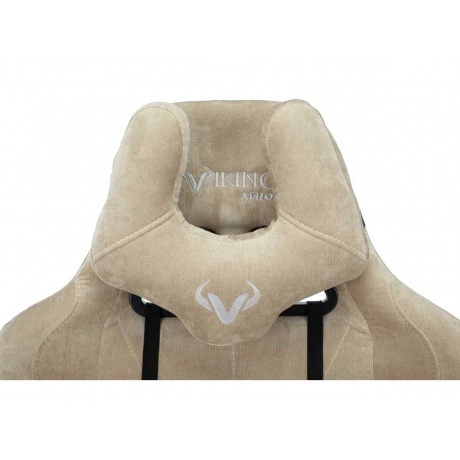 Кресло игровое Бюрократ VIKING KNIGHT Fabric Light-21 песочный - фото 7
