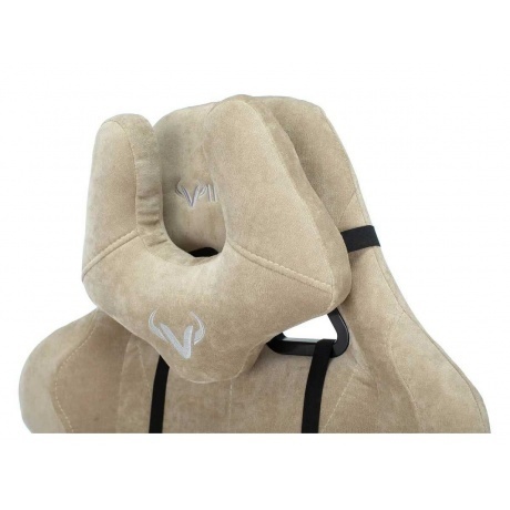 Кресло игровое Бюрократ VIKING KNIGHT Fabric Light-21 песочный - фото 9