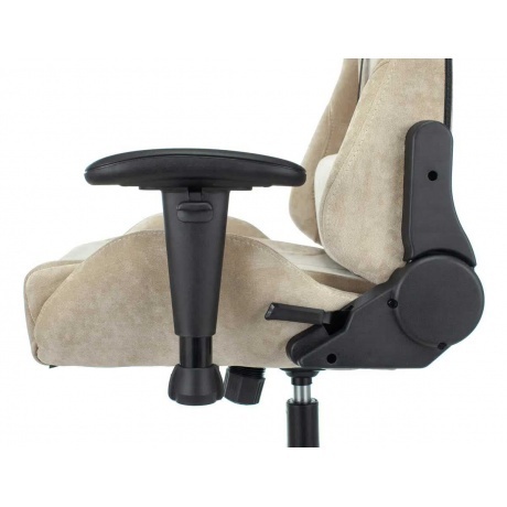 Кресло игровое Бюрократ VIKING KNIGHT Fabric Light-21 песочный - фото 10