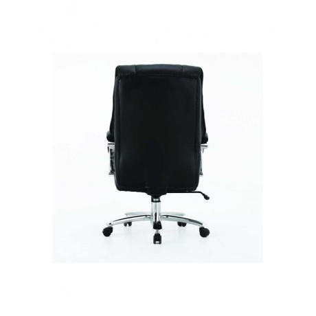 Компьютерное кресло BRABIX PREMIUM Bomer HD-007 (рециклированная кожа, хром, черное) - фото 3
