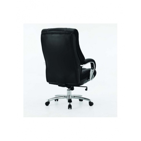 Компьютерное кресло BRABIX PREMIUM Bomer HD-007 (рециклированная кожа, хром, черное) - фото 5