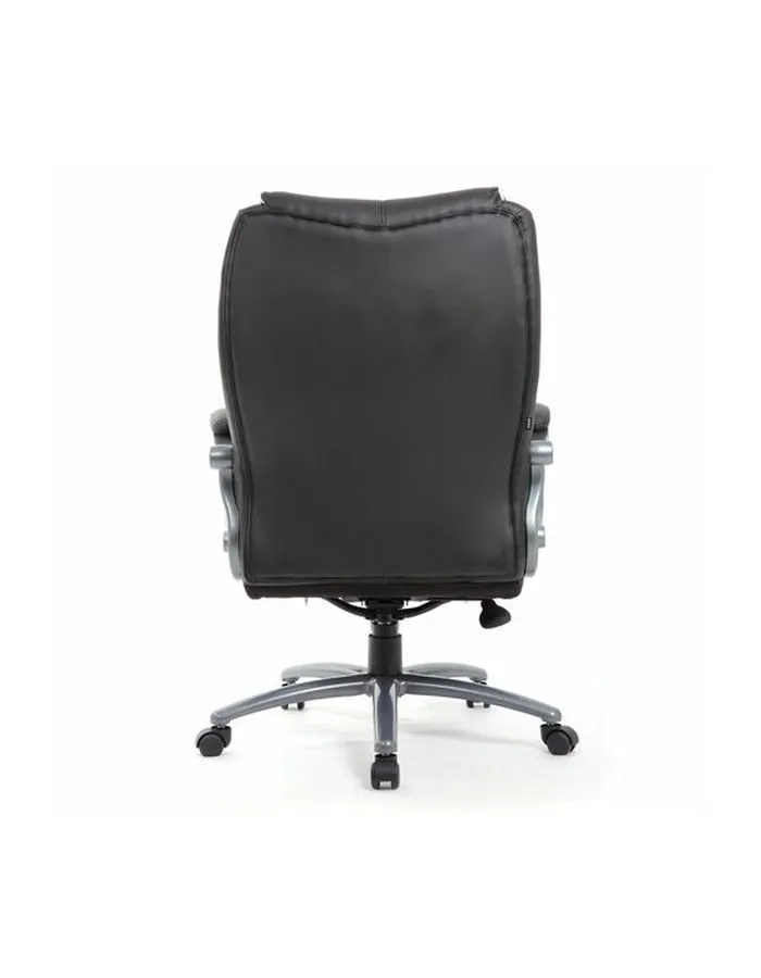 Компьютерное кресло BRABIX PREMIUM Strong HD-009, НАГРУЗКА до 200 кг, экокожа черная, ткань серая, 531945 - фото 5